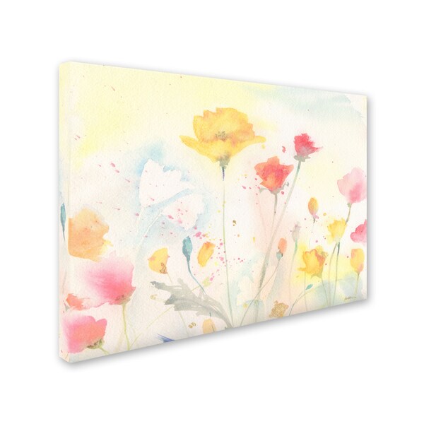 Sheila Golden 'Poppy Festival' Canvas Art,24x32